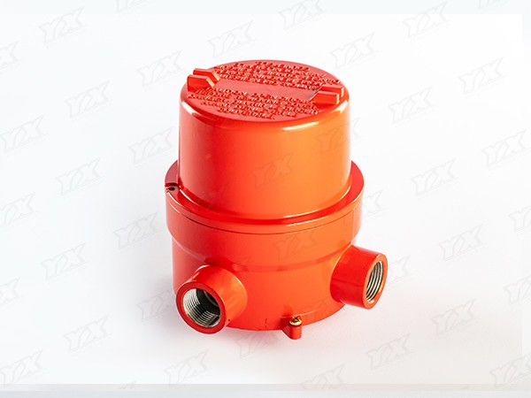 防爆類(lèi)橘紅色接線盒鋁壓鑄件